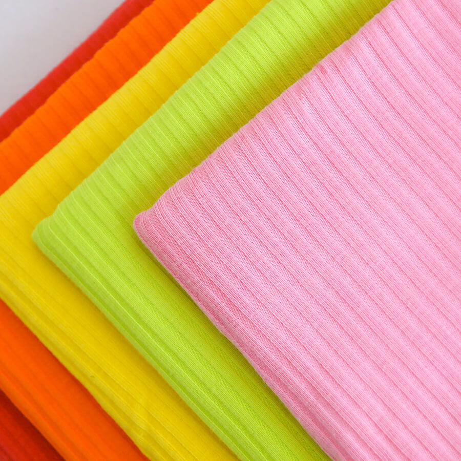 200g Spandex Knit Rib Fabric for Apparel Wholesale Supplier 4